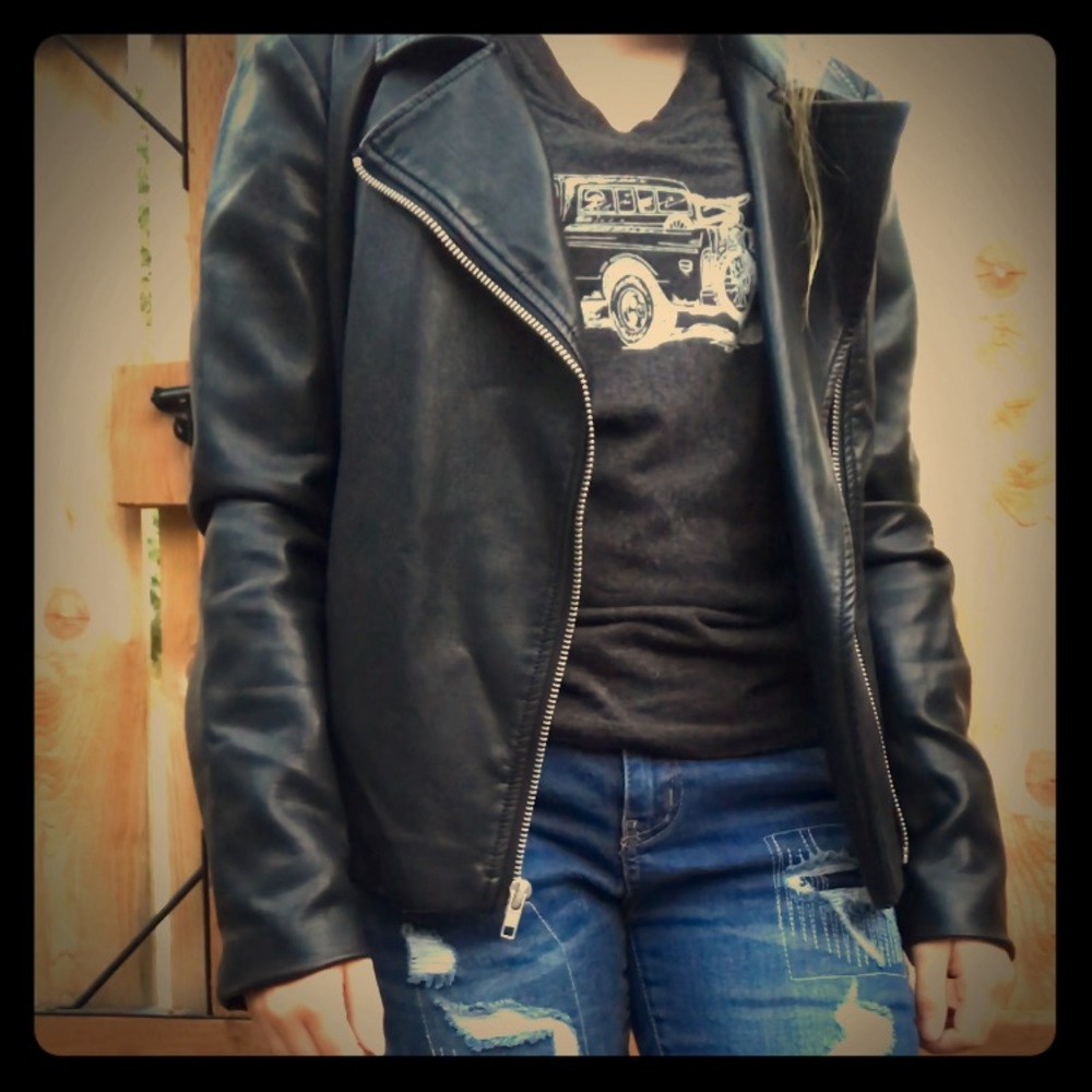 Women’s Rylan Black Vegan Leather BB Dakota Jacket